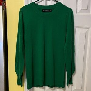 New York & Company Vibrant Green Sweater